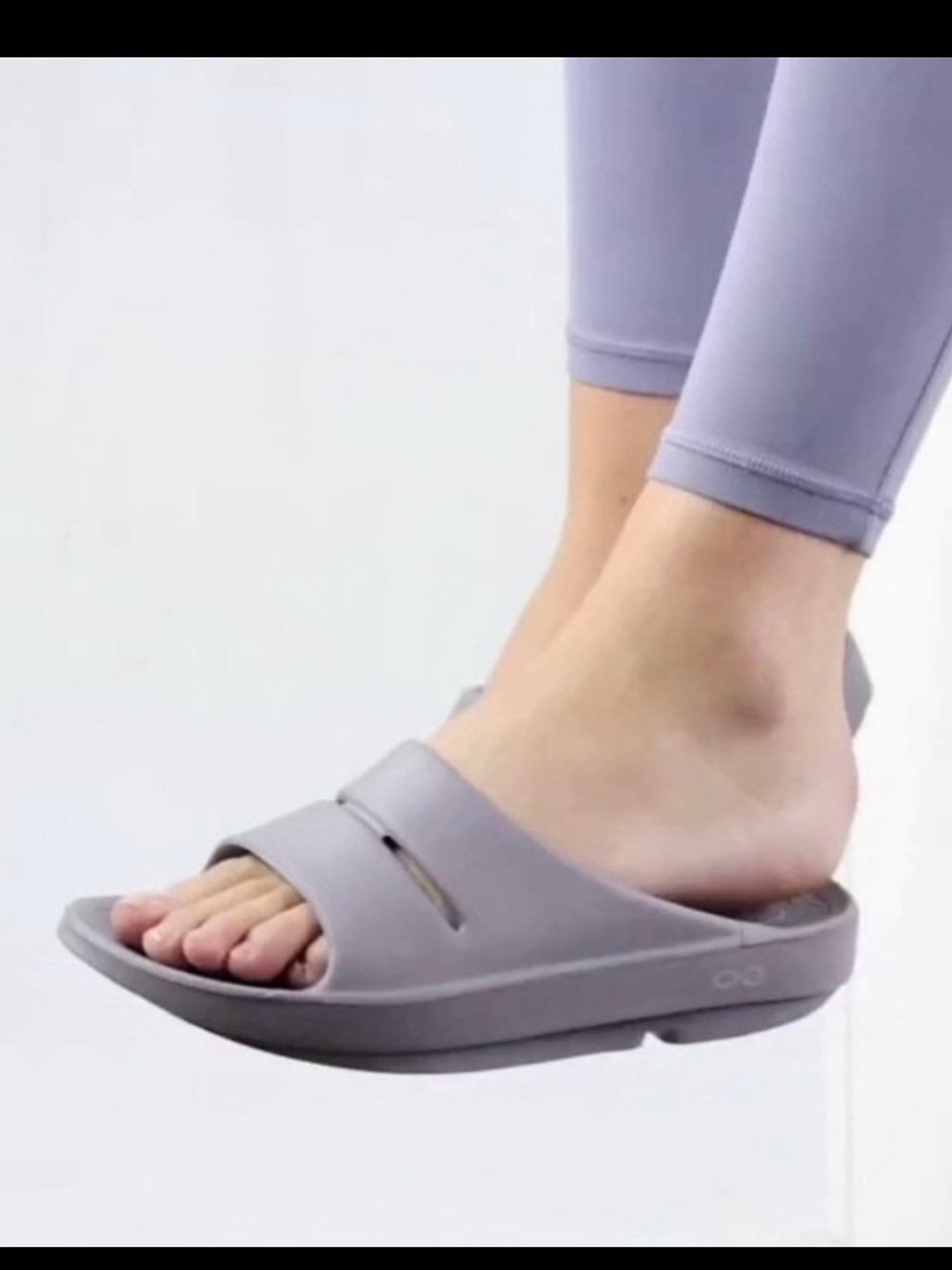 OOFOS Ooahh Women size 7 Slide Sandals in Lavender